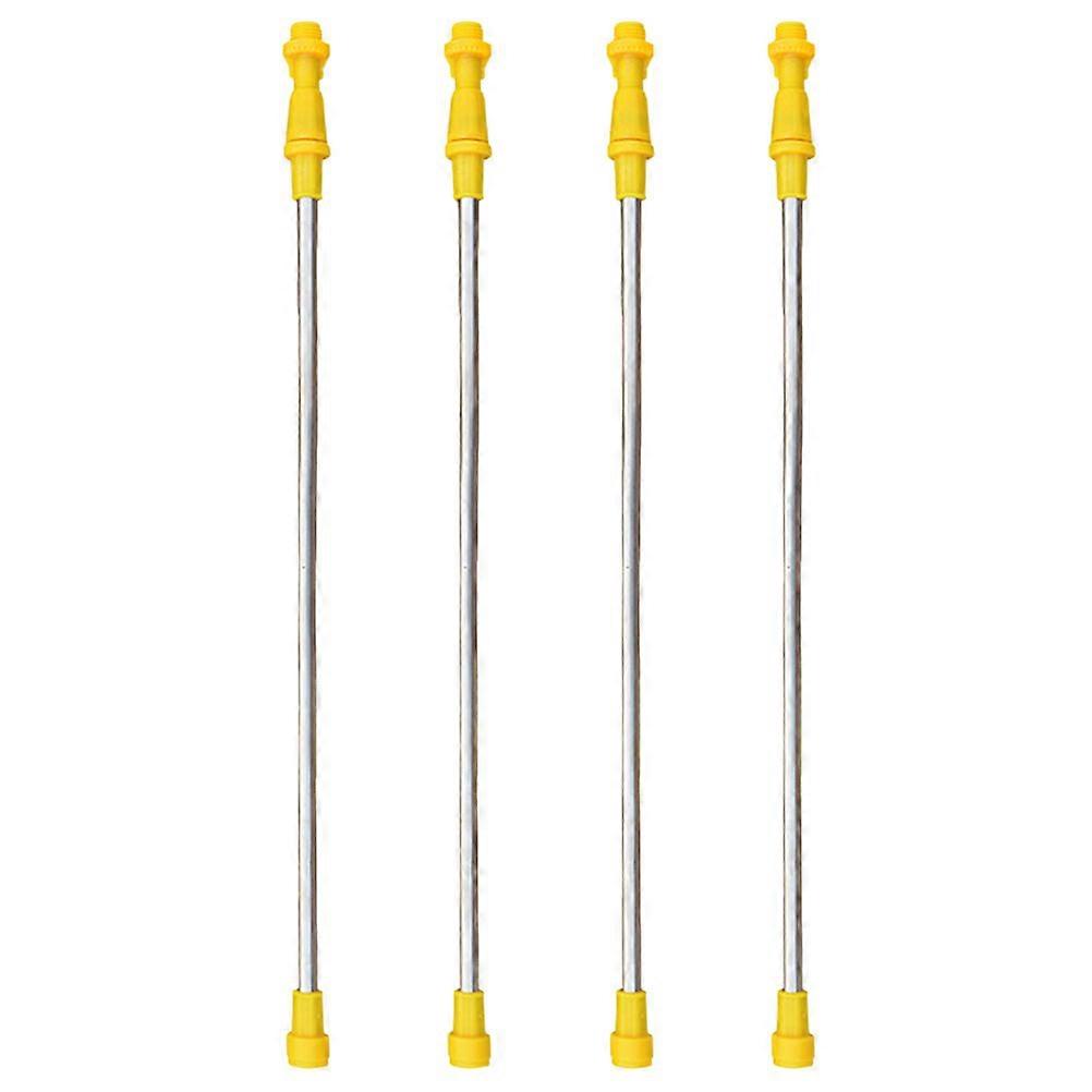 4pcs Spray Can Extension Pole for Garden & Agricultural Sprayers – Plastic & Stainless Steel Replacement Wand for Washer and Sprayer Tools