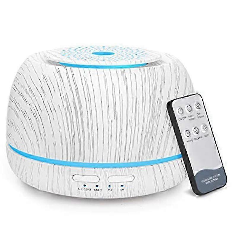 300ML Aromas Essential Oil Diffuser,8 Hours Cool Mist Diffuser with Remote Control,USB-C, 7 Color H