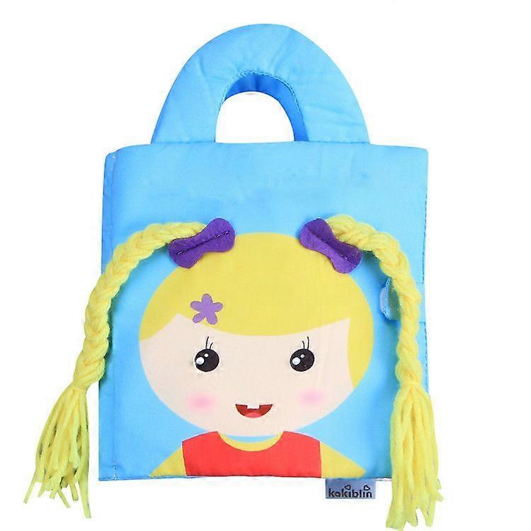 Fresh Color Cloth Baby Books, Cloth Books, for Press The Dark Button Learn The Number
