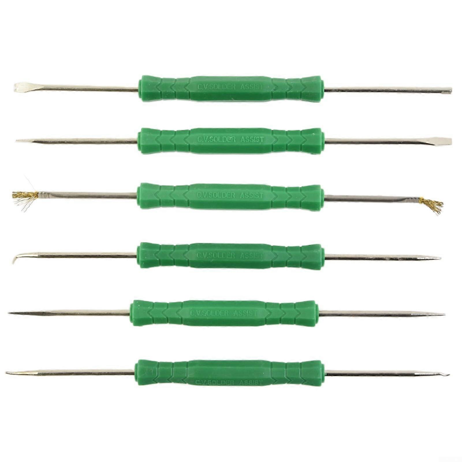 6 Pcs Desoldering Aid Tool Set for PCB Cleaning and Repair, Soldering Aid Tools for Electronics Welding