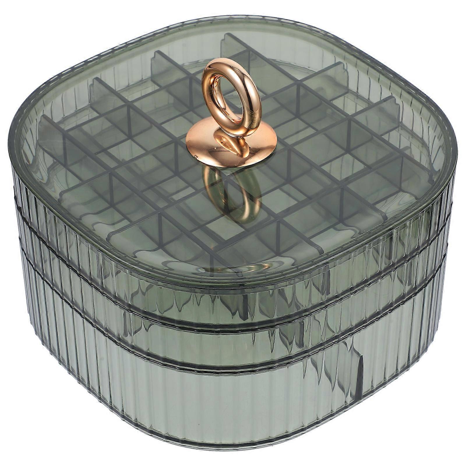 Jewelry Storage Box Stackable Square .20X15.20X13.50CM Storage Classification 1Set