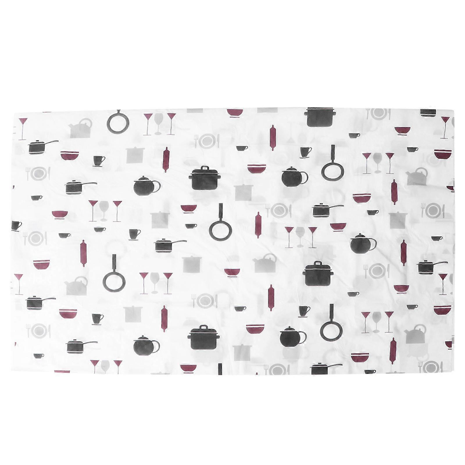Oil Proof Table Cloth PVC Table Protector Rectangular Dining Room Use 180X137CM Assorted Color Modern Aesthetic Design 1Set