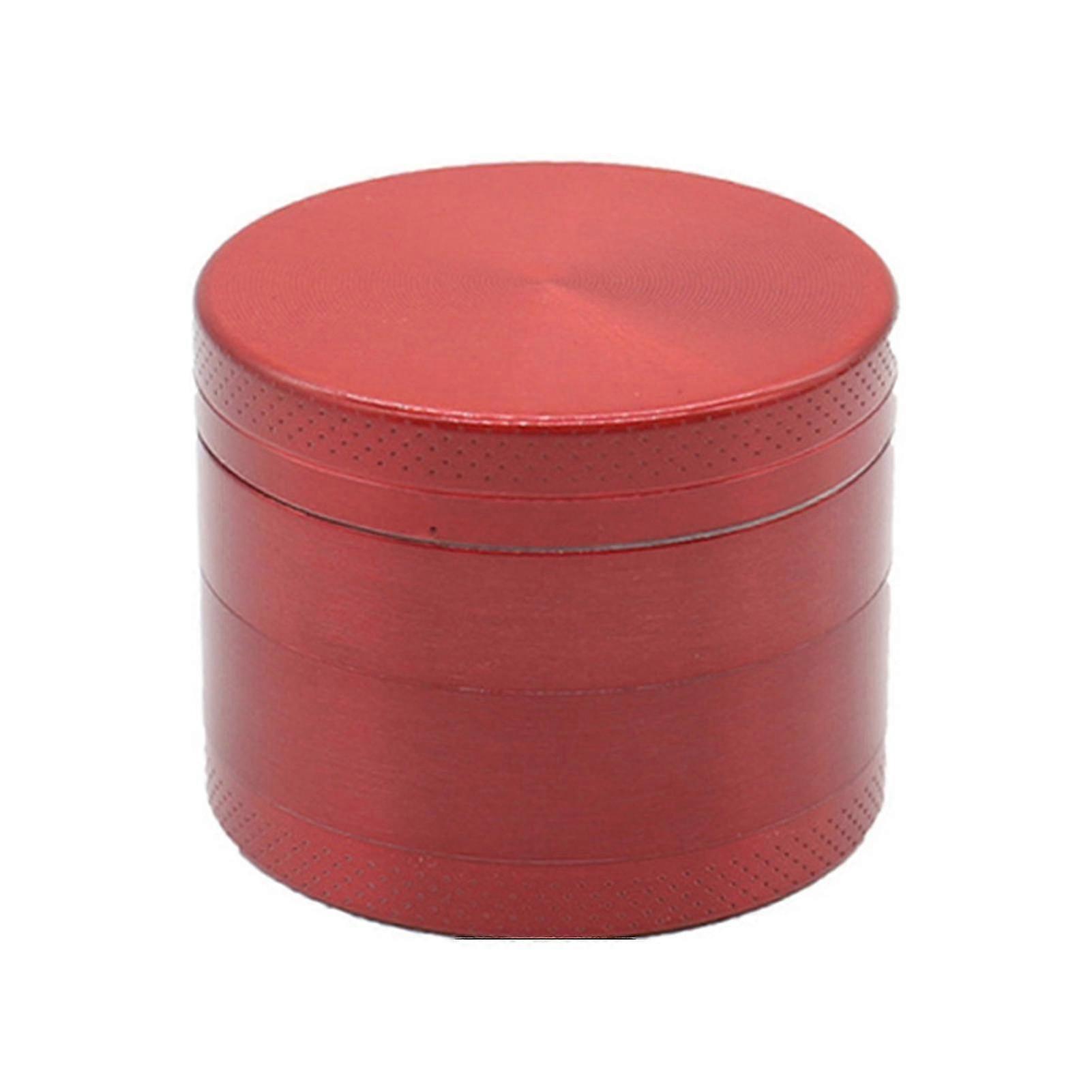 1 Set Four Layer Herb Grinder Manual Strong Sealing Multipurpose Alloy Sharp Teeth Spice Grinder Accessories for Certain Brand