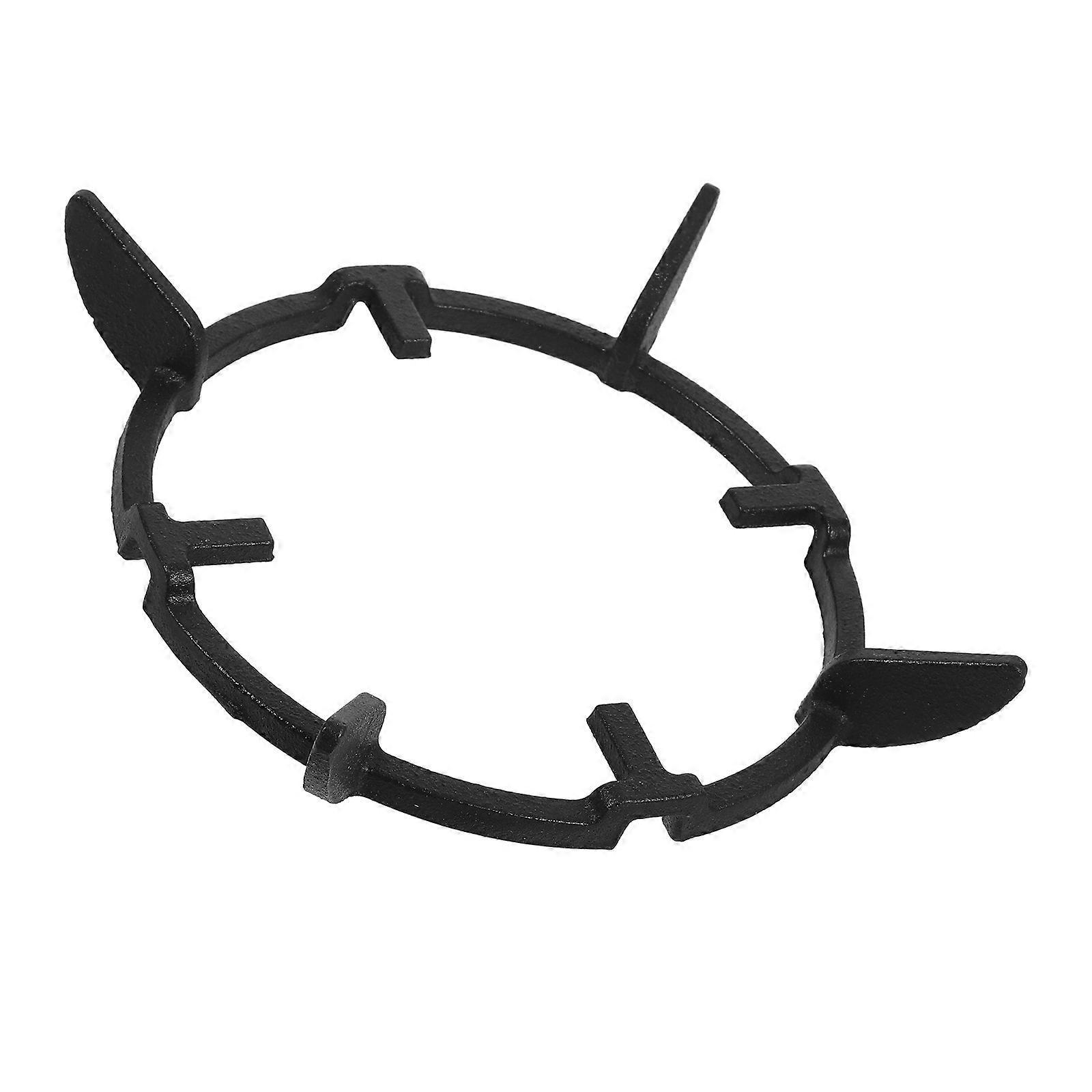 Wok Support for Gas Stove Pot Support Rack Compatible with Gas Stoves Home Use 23.00X23.00X4.00CM Cast Iron 1 Piece