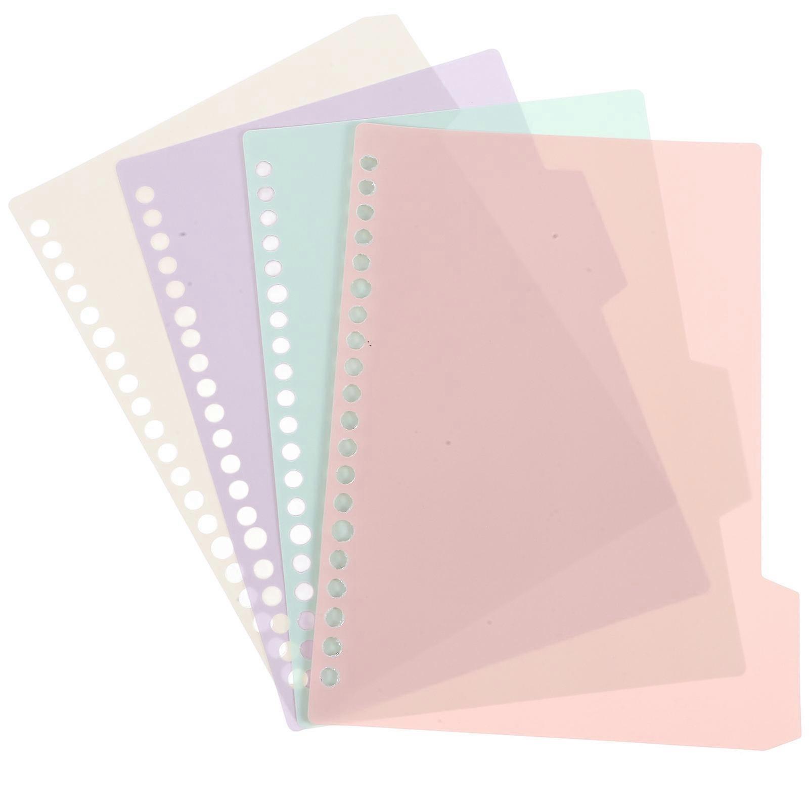 Study Notebook Spiral Notebook Assorted Color For Professionals Categorization A5 Size Notebook 1Set