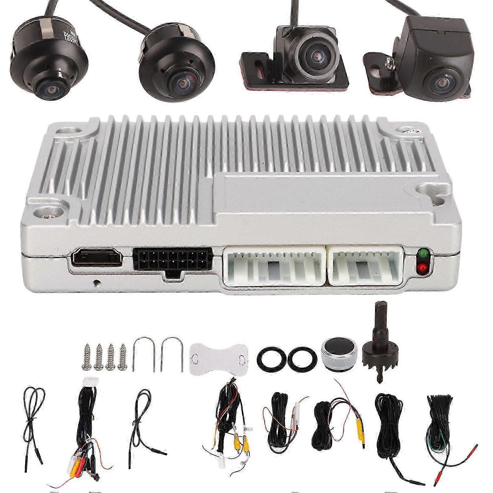 1080P Hd Car 360 Degree Bird View Surround System 4 Channel Backup Parking Cameras 2d 3d Multi View For Vehicle