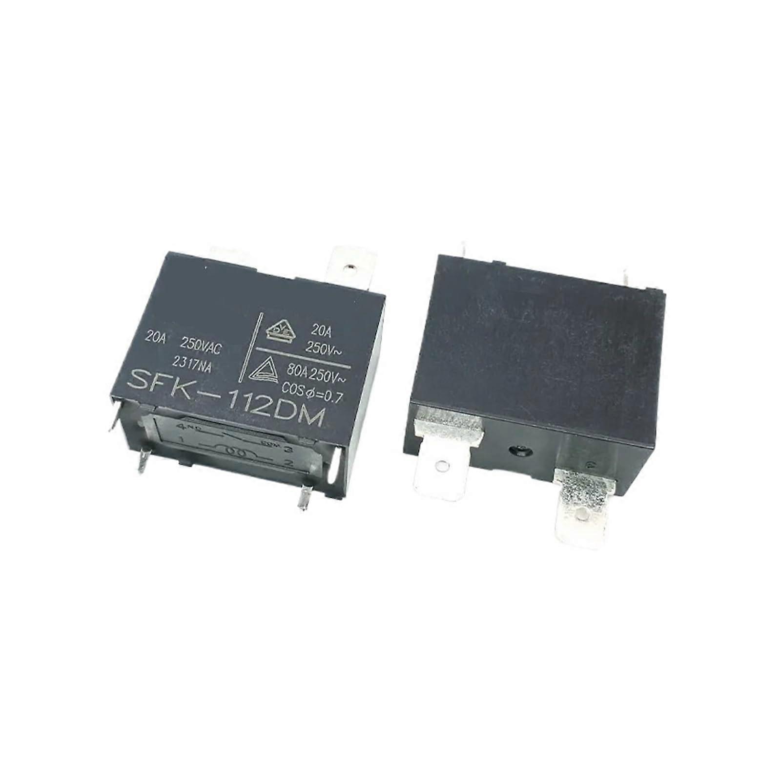 Relay 5PCS/10PCS 4 Pin 20A 250VAC Electrical Relay for Home Automation and Industrial Applications