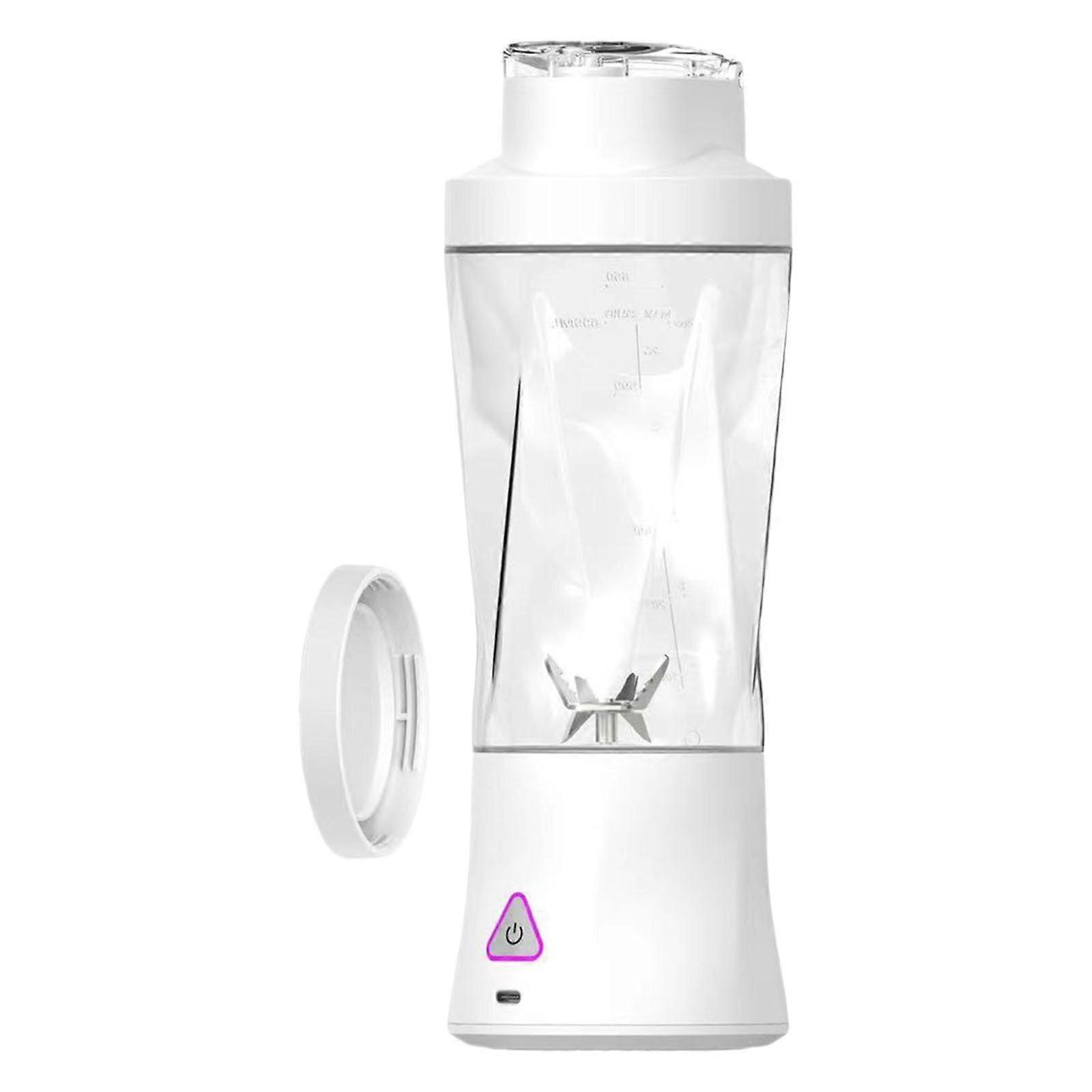 Portable Juice Maker 700ml USB Rechargeable With Powerful Motor For Home And Gym White