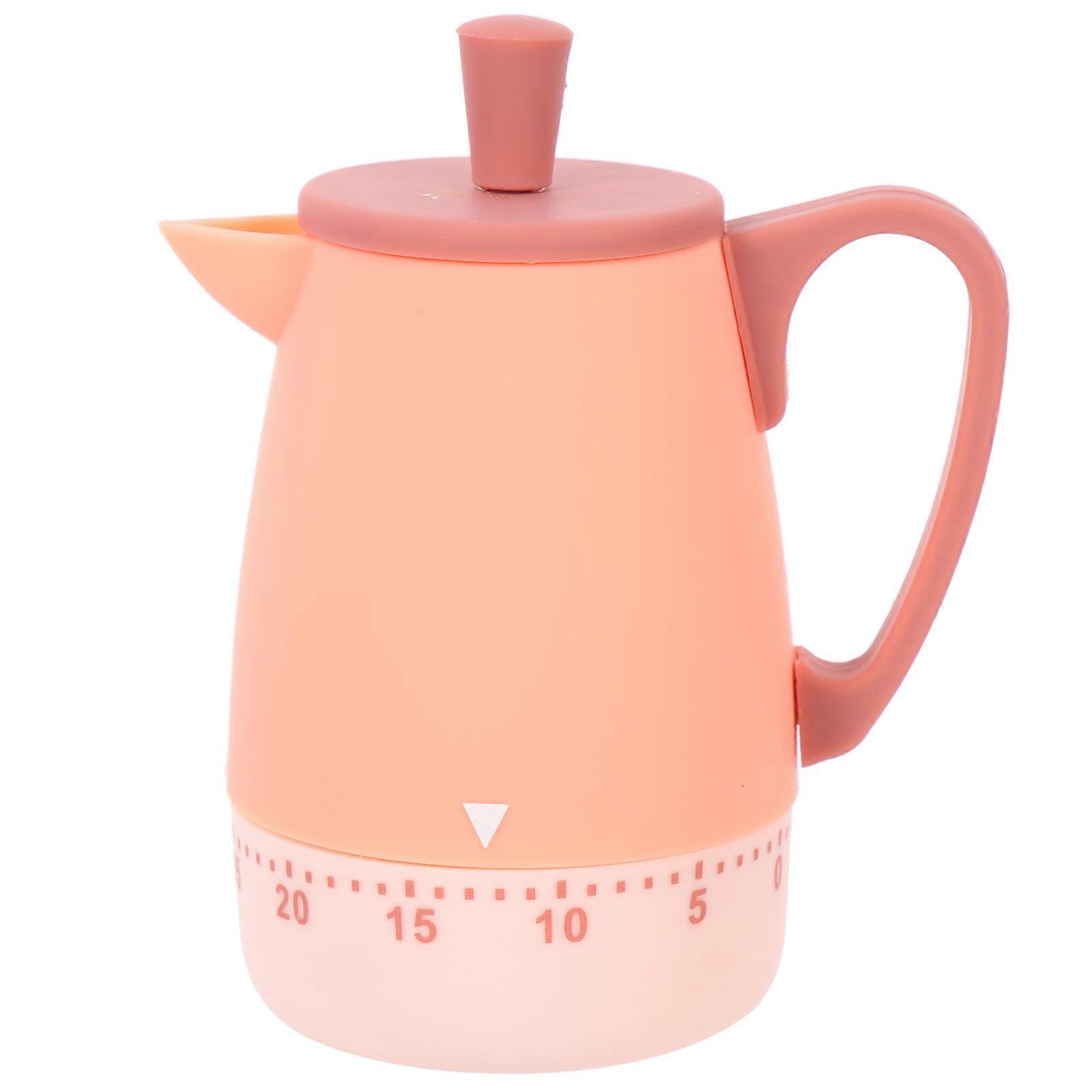 Mechanical Kitchen Timer Orange Countdown Clock for Baking Cooking Studying Household Use Easy Operation