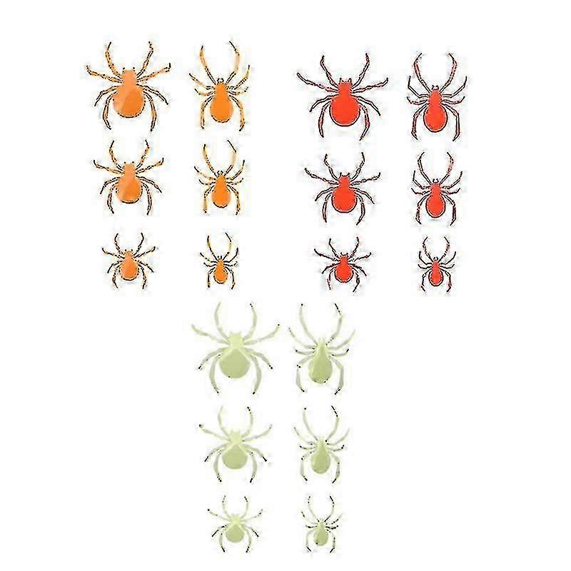 36pcs Spider Stickers for Halloween Decorations