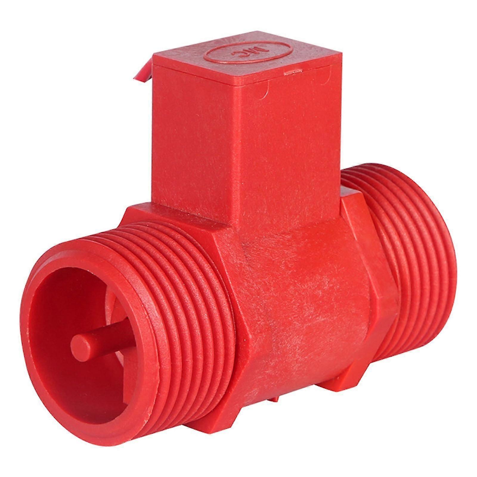 Sturdy Nylon Plastic Water Flows Switches With 1 Inch Connection Portable Accessory for Home and Industrial Use grey