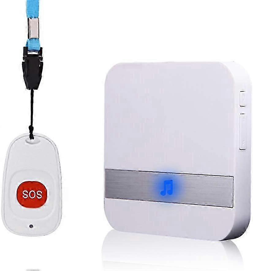 Wireless Home Alert System for Elderly or Patients with Emergency Call Button (1-to-1)