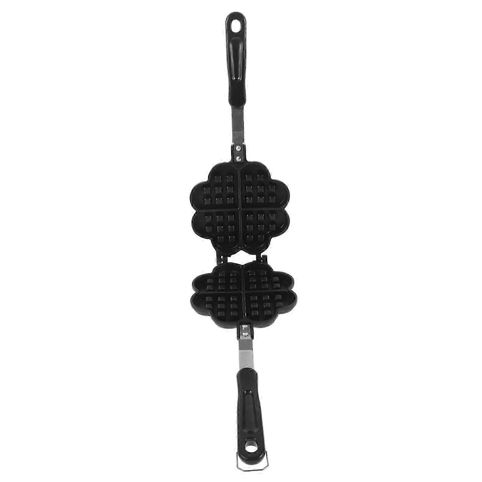 Elegant Functional Waffle Maker Mould Double Sided Baking Tray Material For Waffles Pancakes