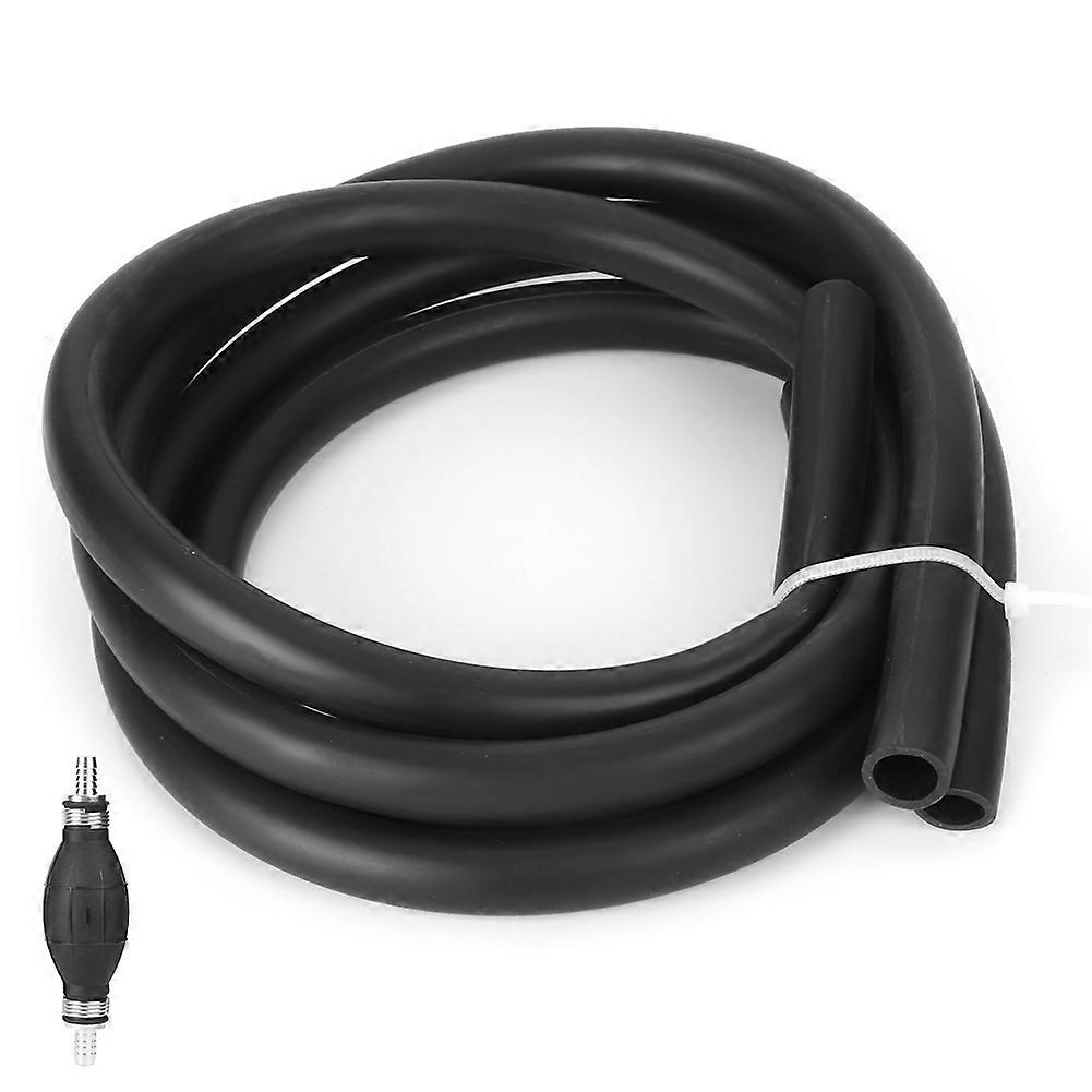 Universal Marine Boat Fuel Line Assembly 3/8in Hose Outboard Primer Bulb PM153010