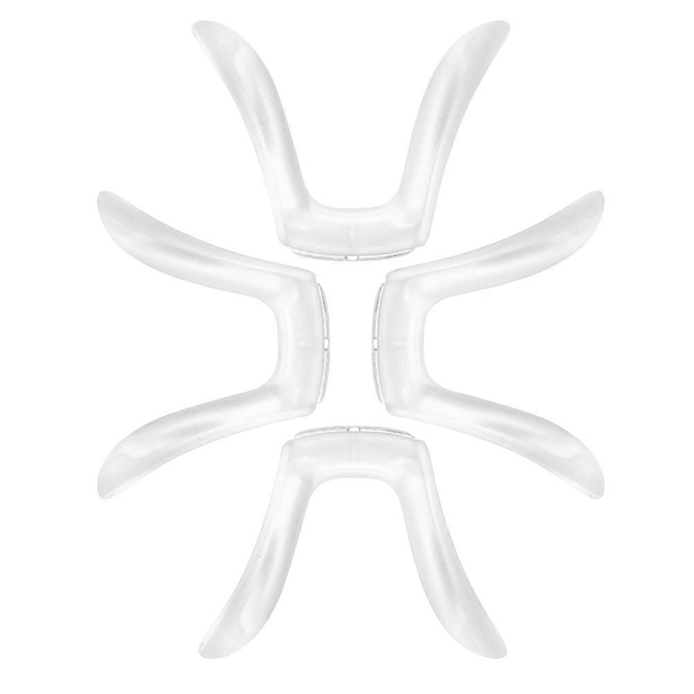 Clear Silicone Eyeglasses Nose Pads Soft Antislip Cushions for Sunglasses and Eyewear Frames, 4PCS, Universal Fit for Comfort and Compatibility