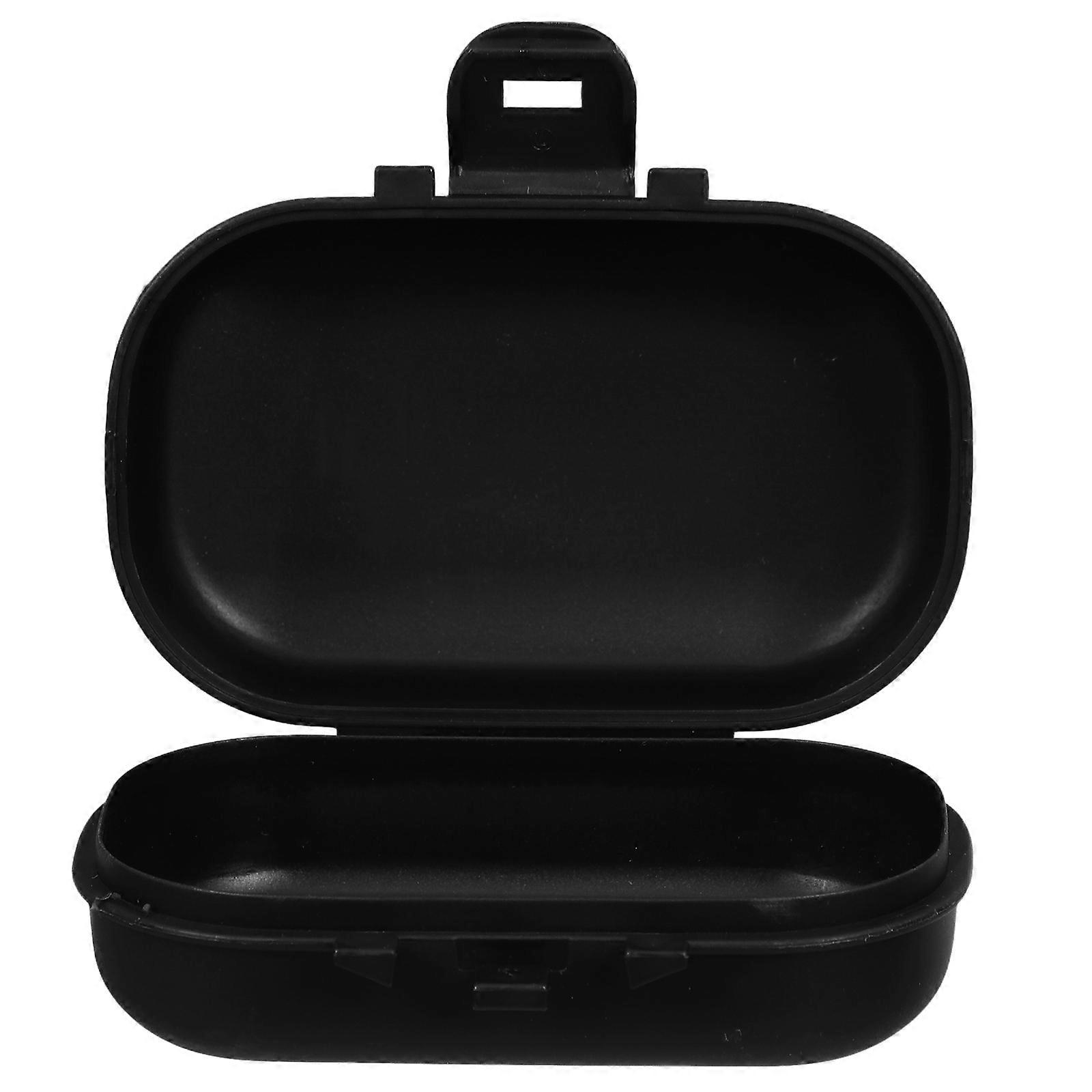 Glasses Case Hard Shell Folding Rectangular Shape Protection from Scratches Daily Use 4Pcs