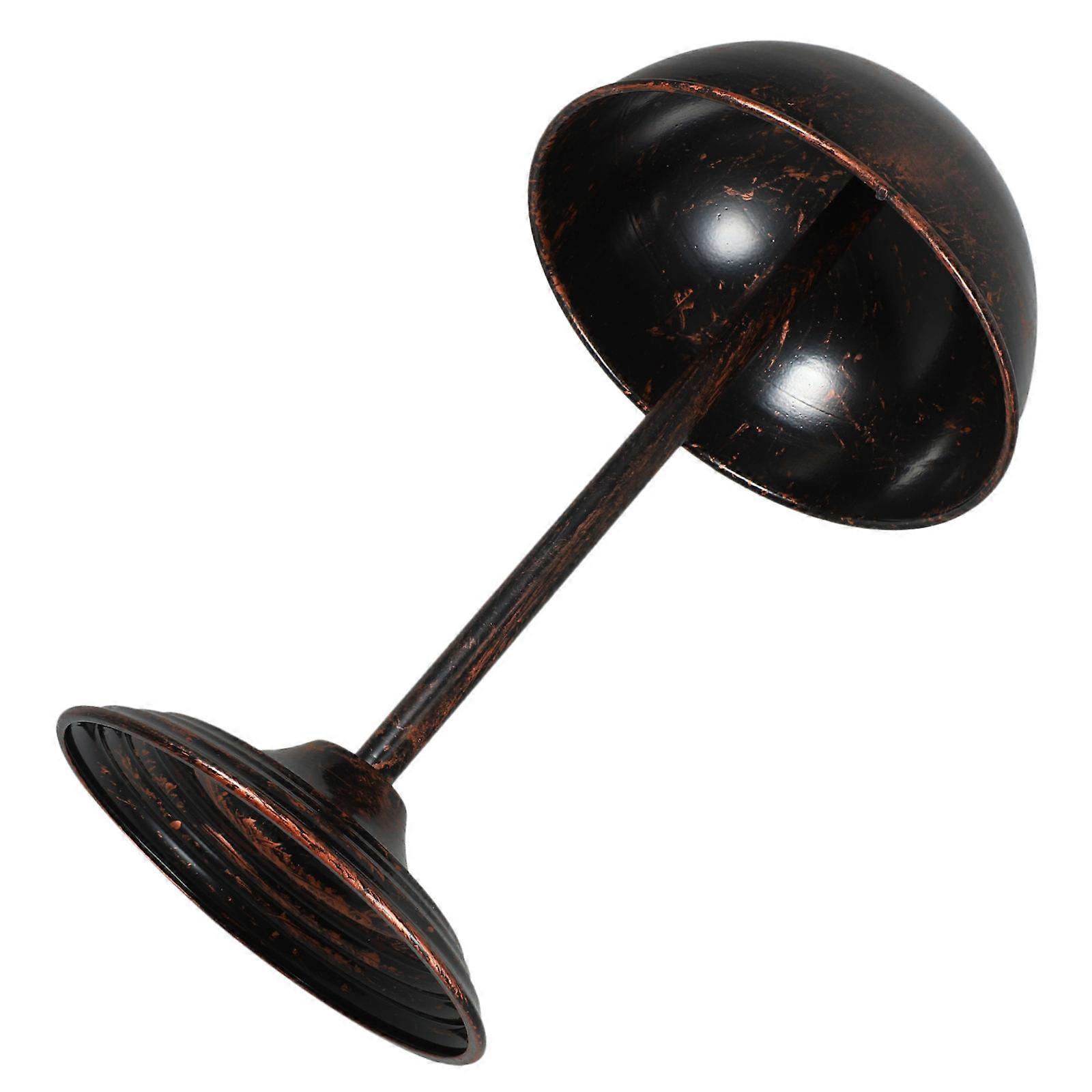 Hat Display Stand Tabletop Hat Rack Metal Vintage Style Home Use 1Set