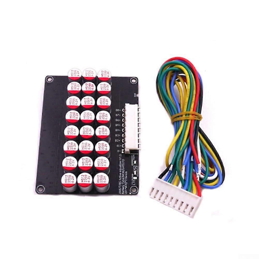 Balancer For 8S Lithium Battery, Shock-Resistant Case, Compatible With 8S LiPo Packs