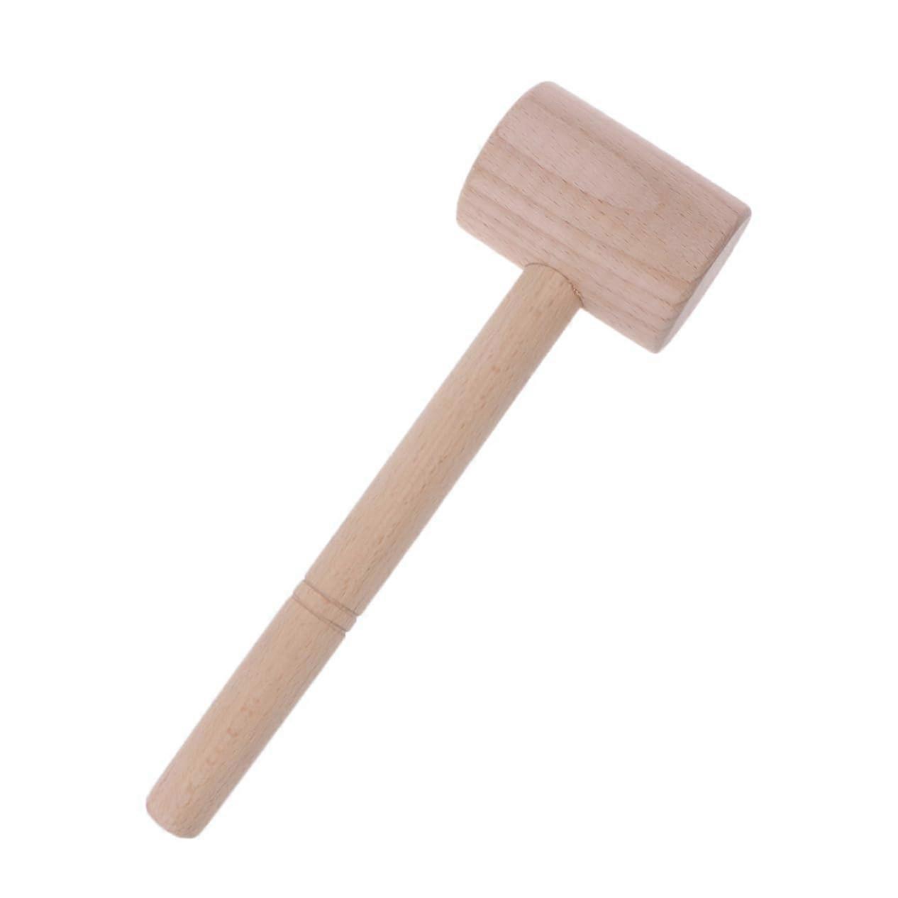 1 piece wood chisel hammer with ergonomic handle, lightweight wood hammer for leathercraft, carving, and DIY projects.