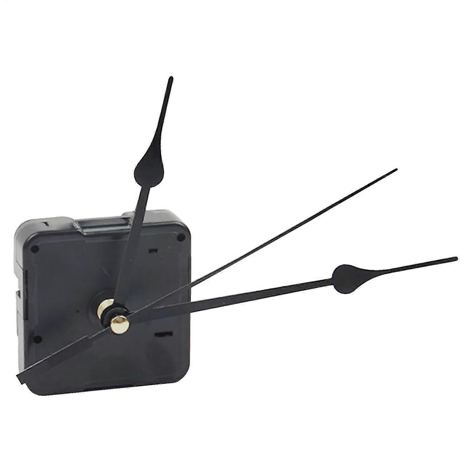 Battery Movement Kit Silent Quartz Clock Mechanism Radio Movement Kit Hands and Motor for Small Alarm Clocks