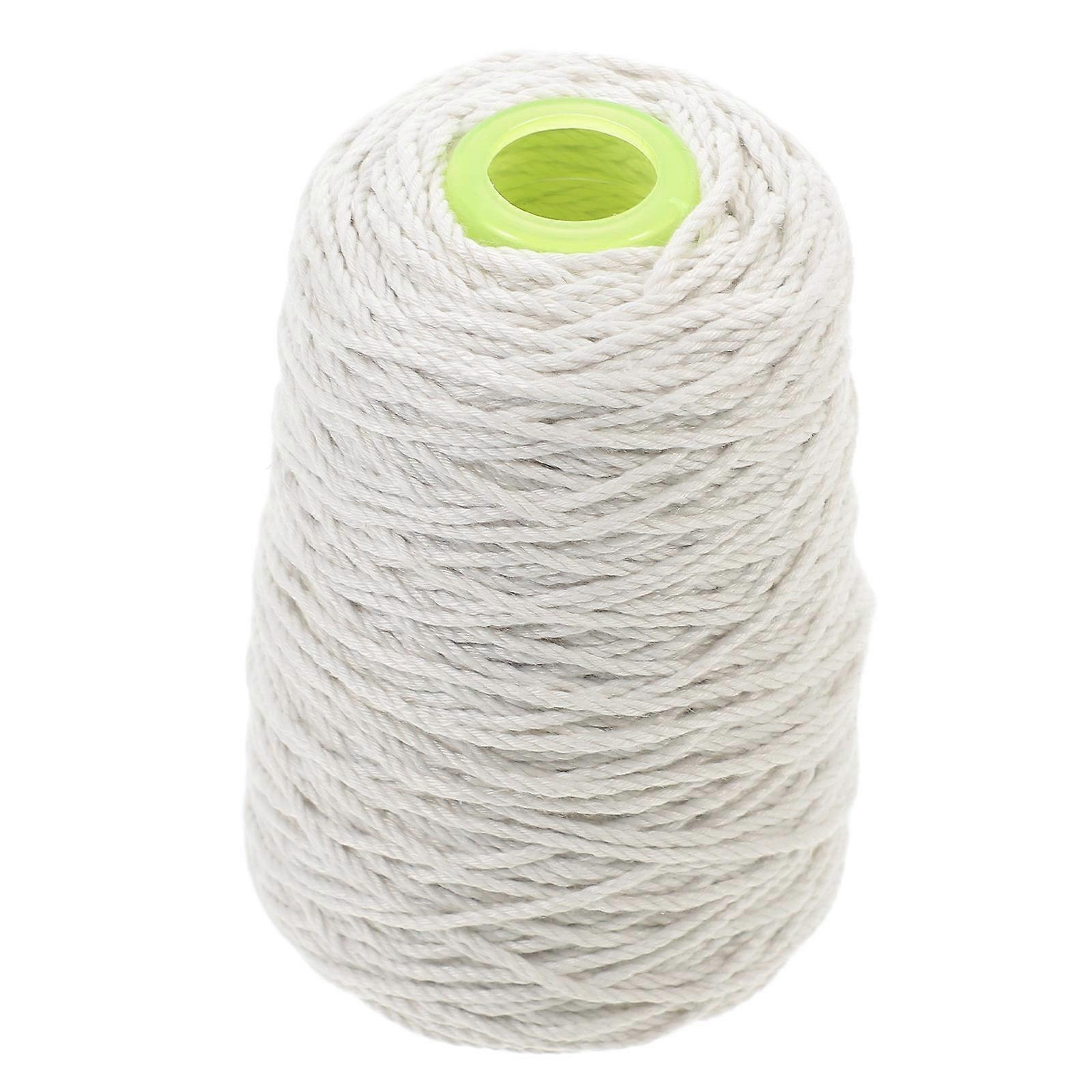 Thick Durable Cotton Twine for Garden, DIY Crafts, Wrapping, Home Decor, and Storage – Long Braided Rope for Elegant Decorative Use
