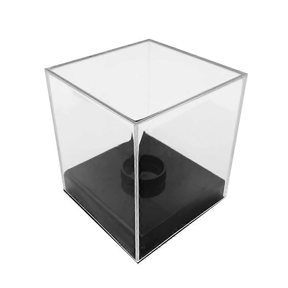Acrylic Baseball Display Case with Base for Single Baseball