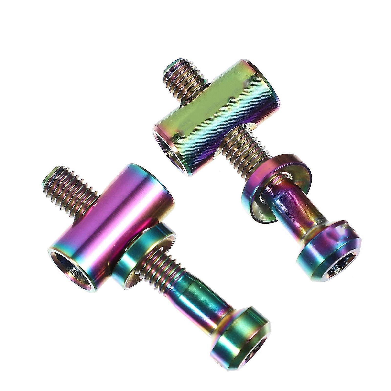 Seatpost Binder Bolt Screw Saddle Fixed Screw Cyclists Connection 2Pcs