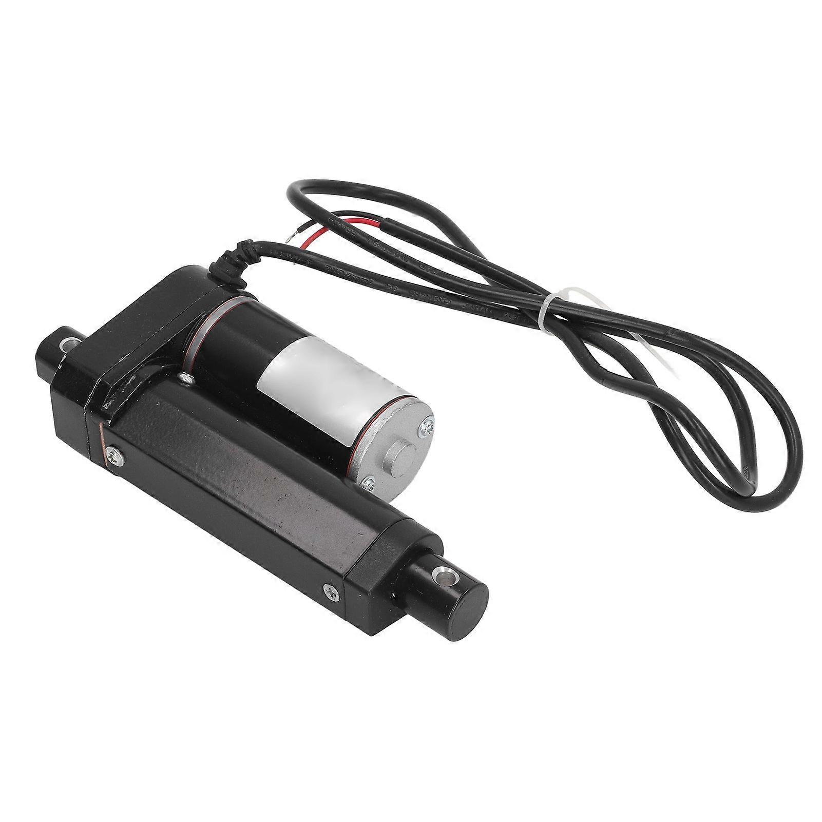 JS TGZ U1 Linear Electric Actuator 100N 24VDC 50mm Stroke Linear Actuator Metal Gear Configuration Pusher Motor Push Rod 