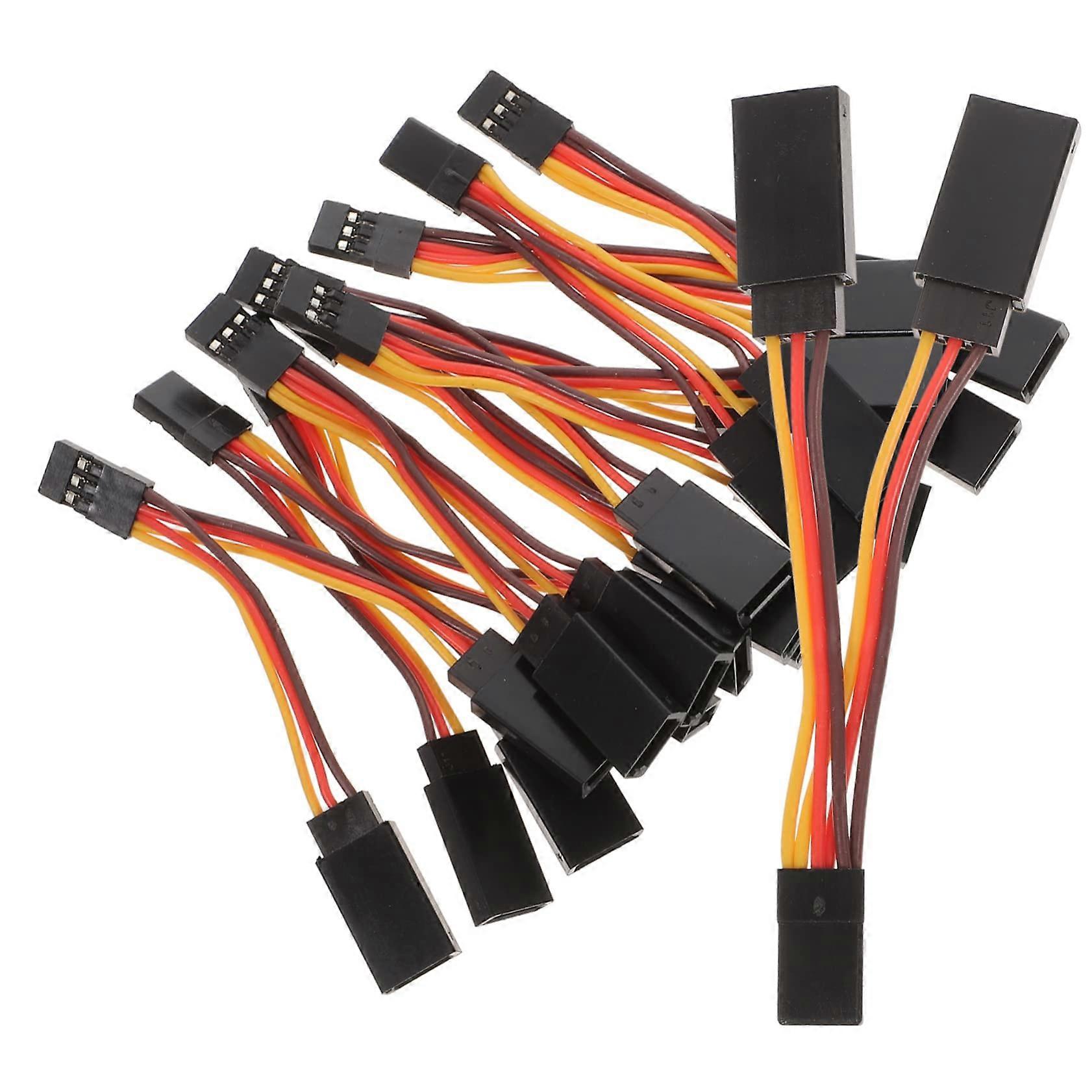 10piece extension cable set for RC models, cables for RC cars and helicopters, enables simultaneous control of lightweight