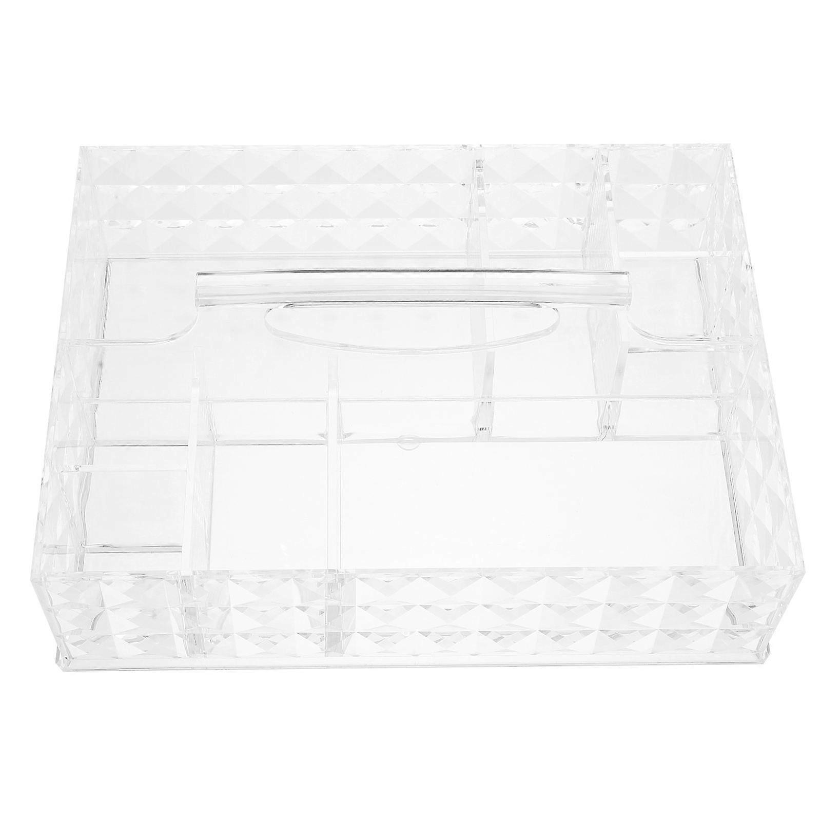 1Pc Desktop Cosmetic Storage Box Simple Design Makeup Holder