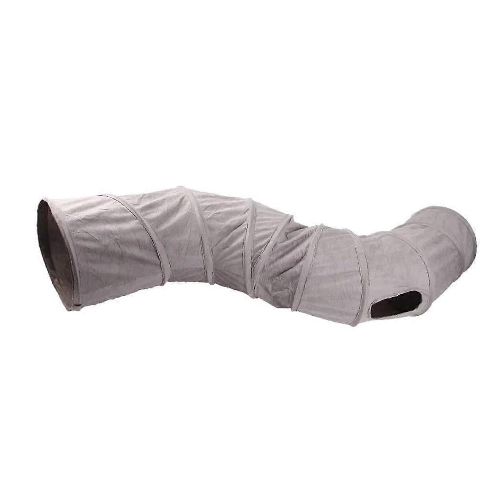 Cat tunnel, foldable, Sshaped, play tent, toy, peekaboo cat cave, interactive toy for puppies, guinea pigs, pet supplies (4)