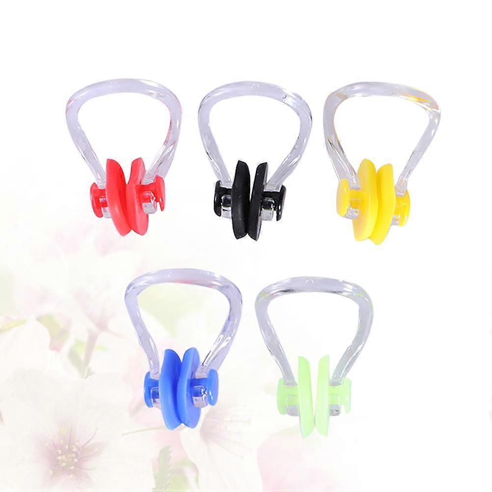 Anti Slip Nose Clips Silicone Material Waterproof for Swimming and Water Activities 14Pcs