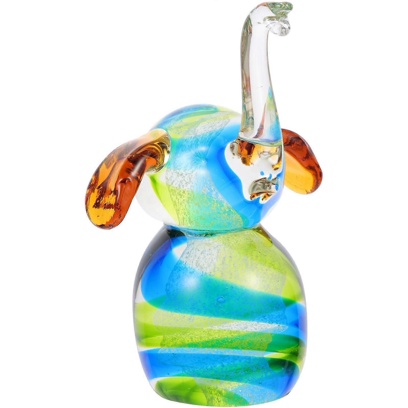 Tabletop Decorative Elephant Statue Ornament Multi Elephant Decor Details