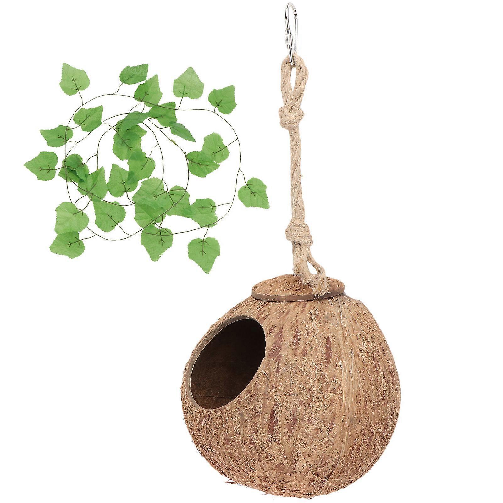 1Set Reptiles Tree Lizard Nest Pet Sleeping House Practical Pet Supply