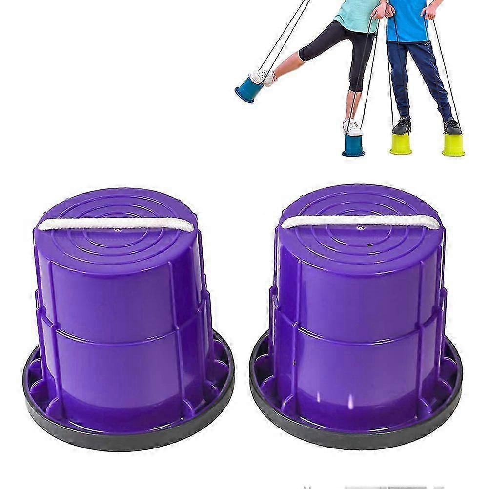 Barn Hink Styltleksaker Walking Koppar Leksak Styltor Utomhus Spel Tränare Leksaker Sensorisk träning Styltutrustning