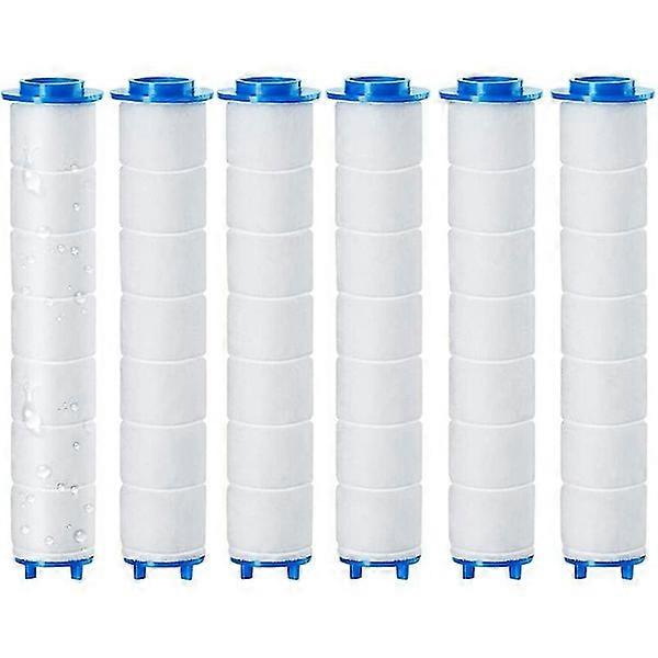 6 pieces shower head universal replacement filter, negative ion shower filter
