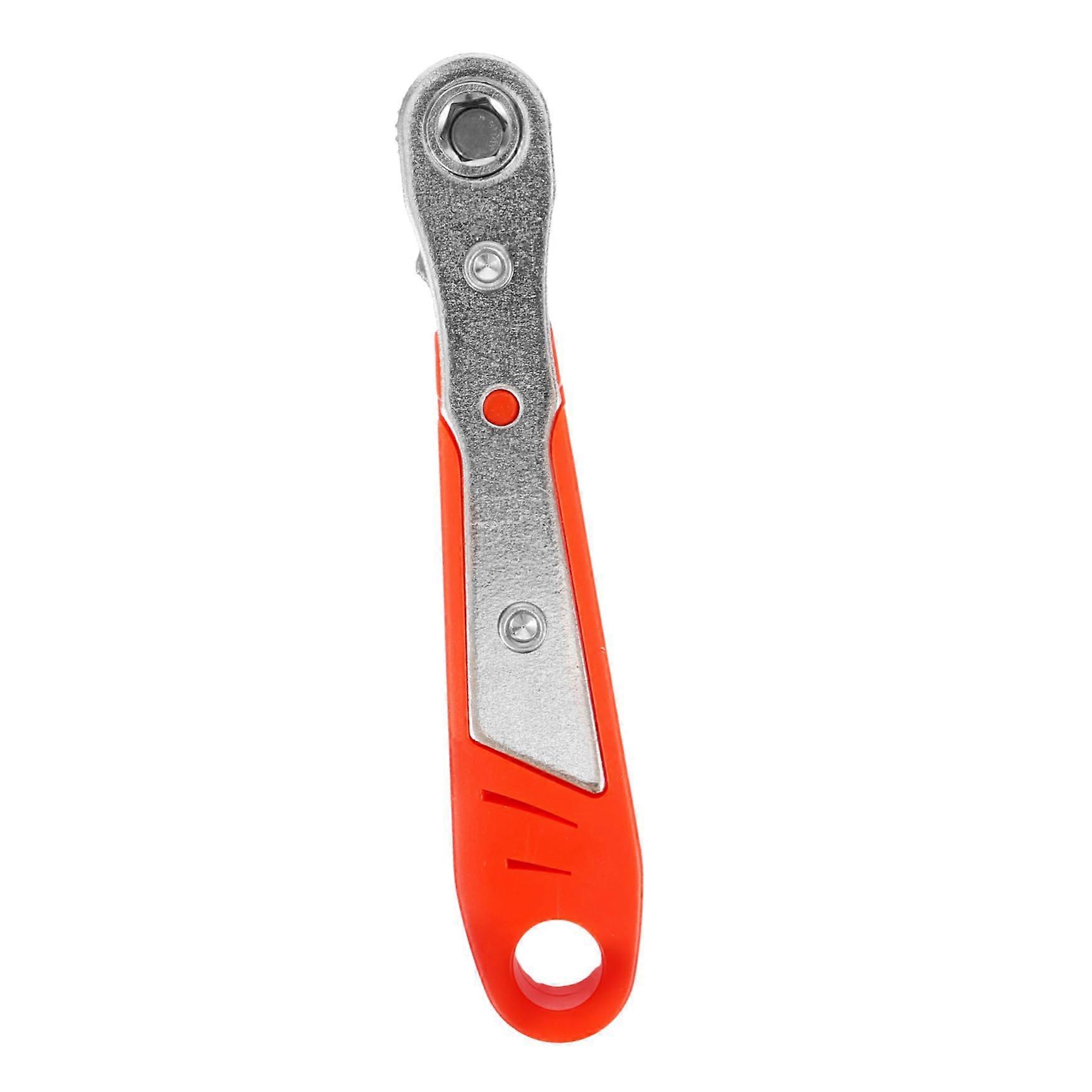 Ratchet wrench with teeth for tight spaces  
Wide range of applications in confined areas  
Durable and ergonomic handle for precise  work