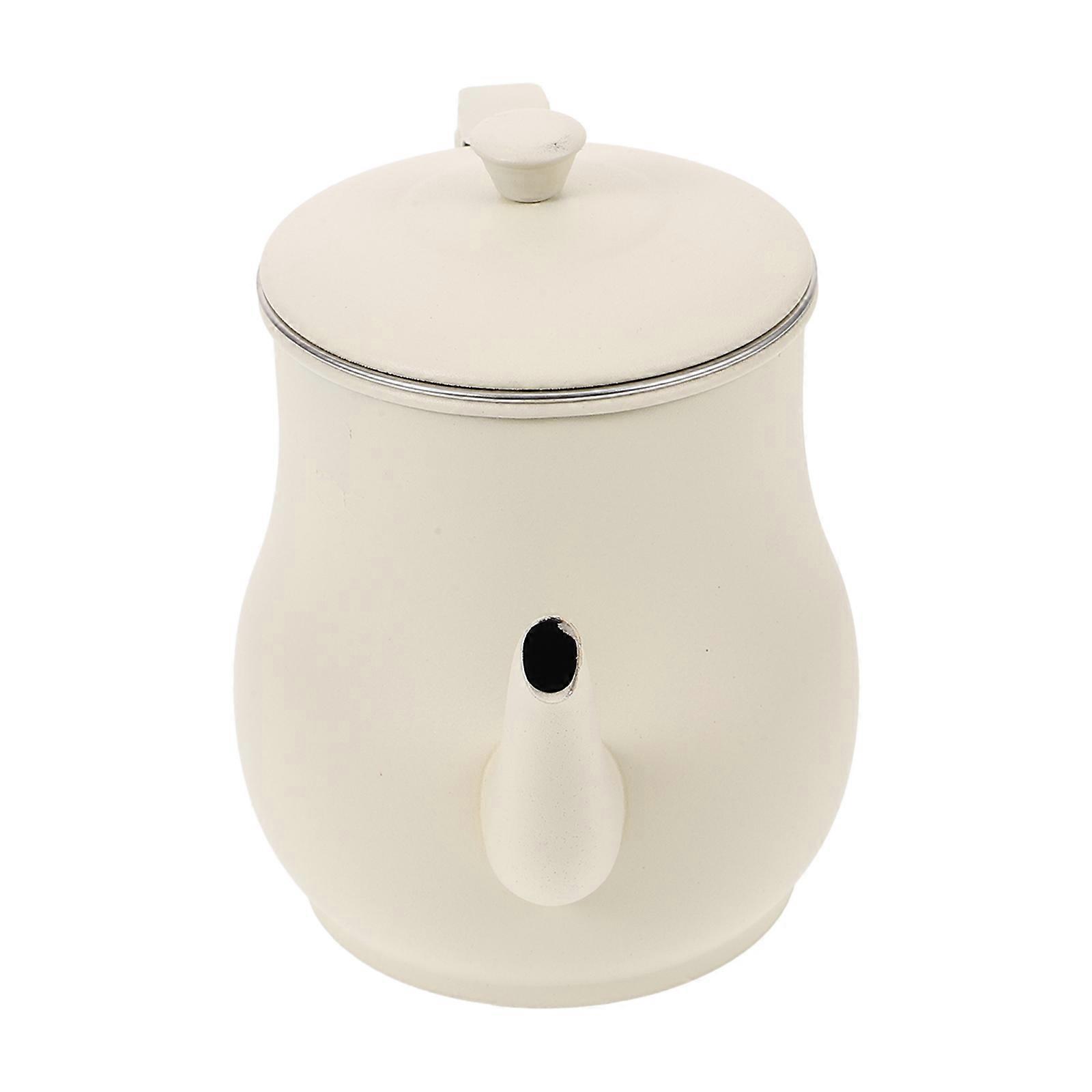 Fine Mesh Grease Container with Strainer, Large Capacity Oil Filter Pot for Kitchen, Comfortable Handle for Cooking Oil, Juice, and Soup