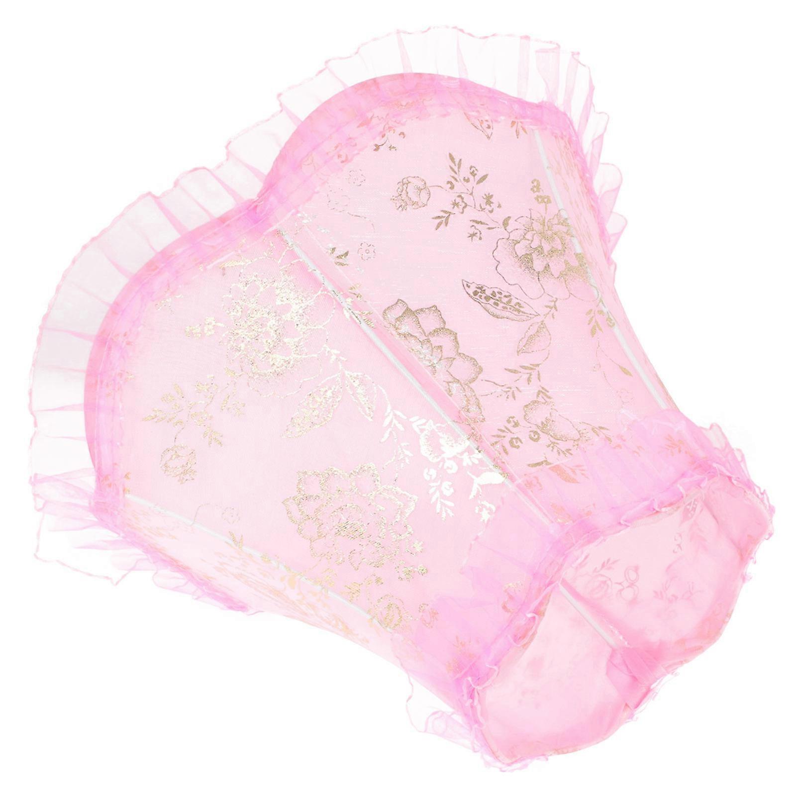 Drum Shape Cloth Lampshade E27 Base Compatibility Bedroom Light Cover 1Pcs