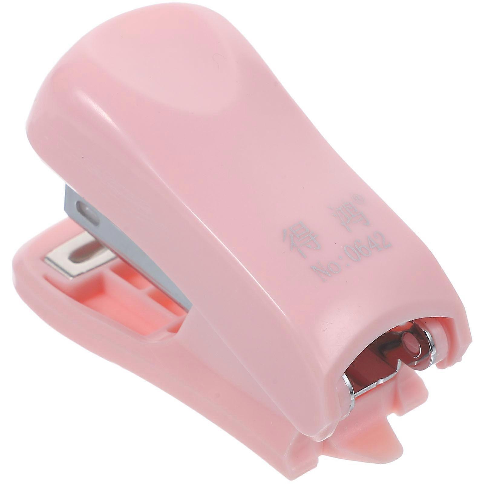 Travel Stapler Mini Supply Kit Easy To Carry Elegant Design Students Office Workers 1Set