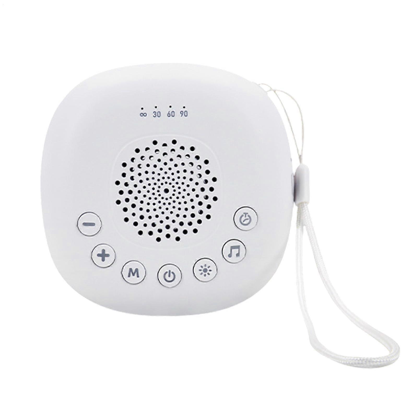 Sound Machine, Portable Sleep Device for Children  Sleep Aid with USB Charging and Nature Sounds for Home  Travel Meditation