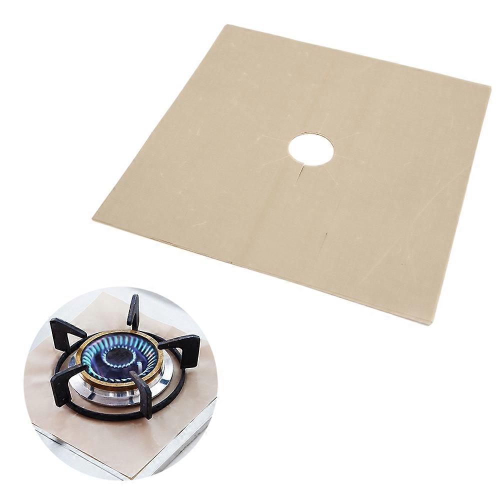 Oven Liner Sheets for Kitchen Use Made of Durable PTFE Resin Material Beige 4pcs