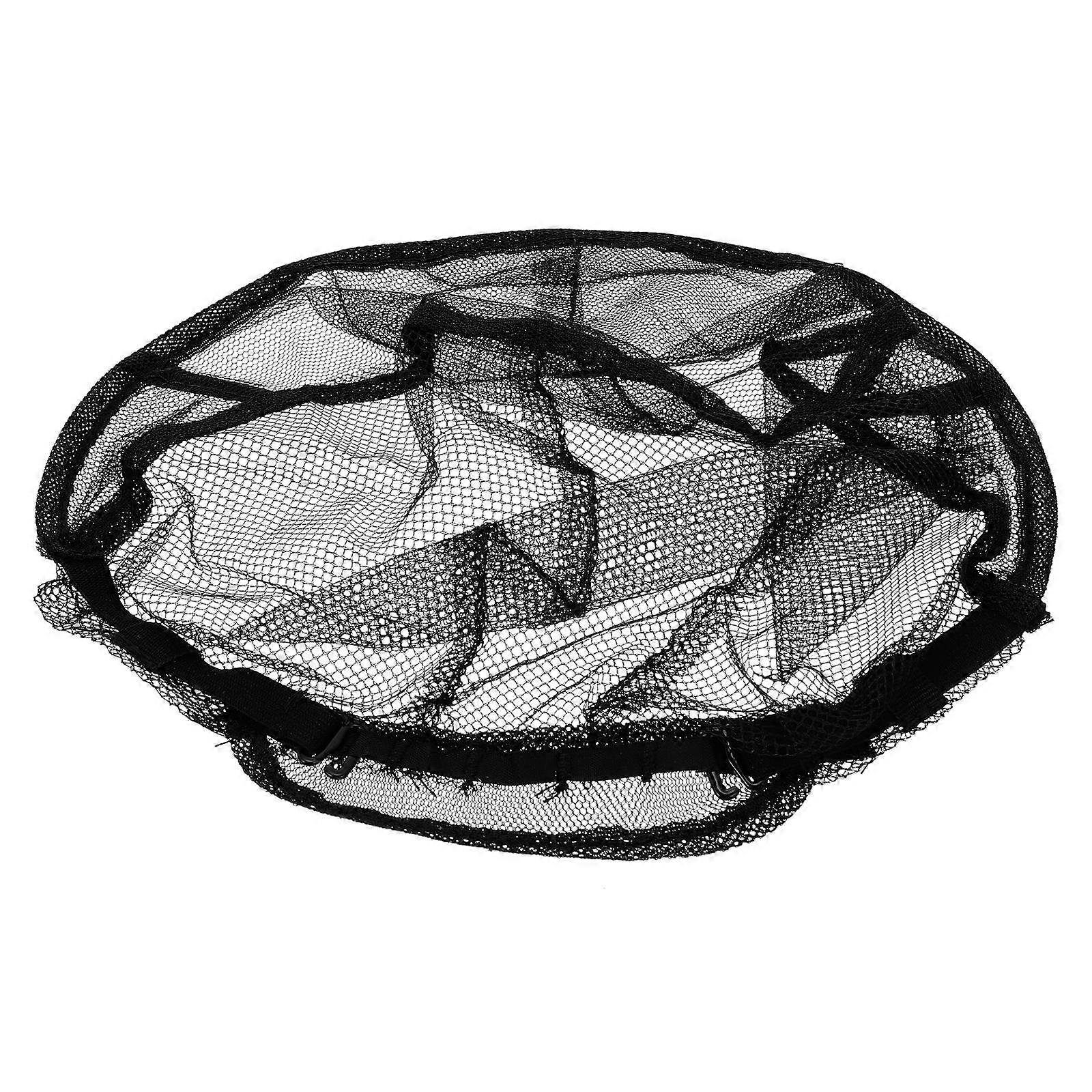 Elastic Mesh Wig Hat for Hair Care in Black Color with High Elasticity and Breathable Design 1 Pc