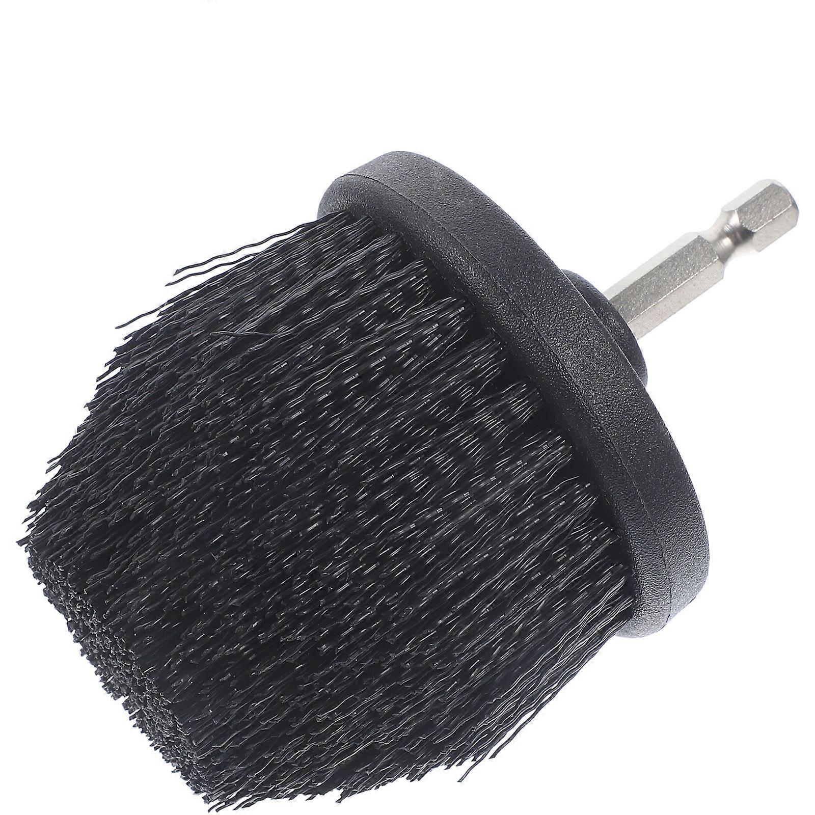 Multifunction Cleaning Brush Drill Brush Car Detailing Black Iron 1Pack