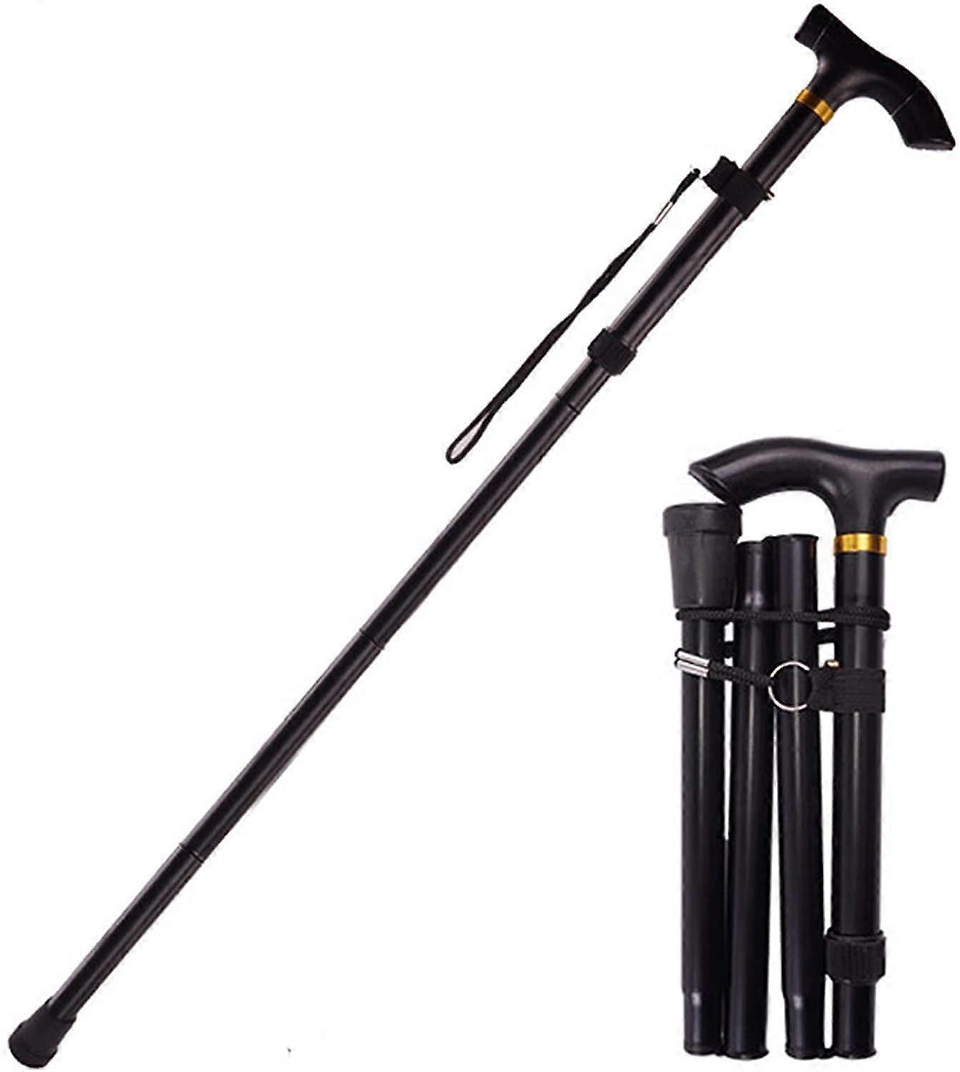 Walking Stick Mobility Aids for Seniors, Sturdy Foldable Adjustable Cane