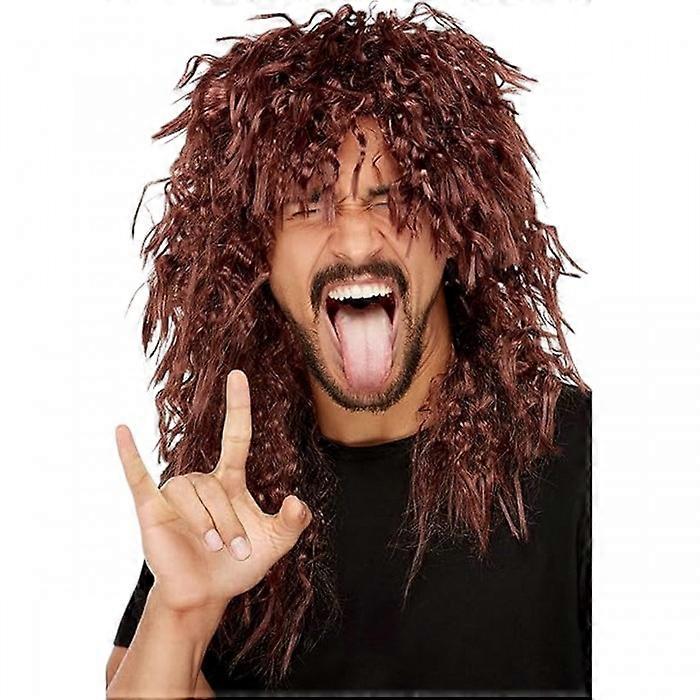 Smiffys Mens Hard Rocker Wig
