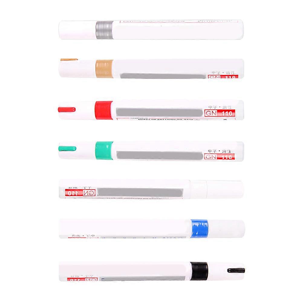 Paint Pens For Repairing Tire Practical Functions Car Owners 7Pcs