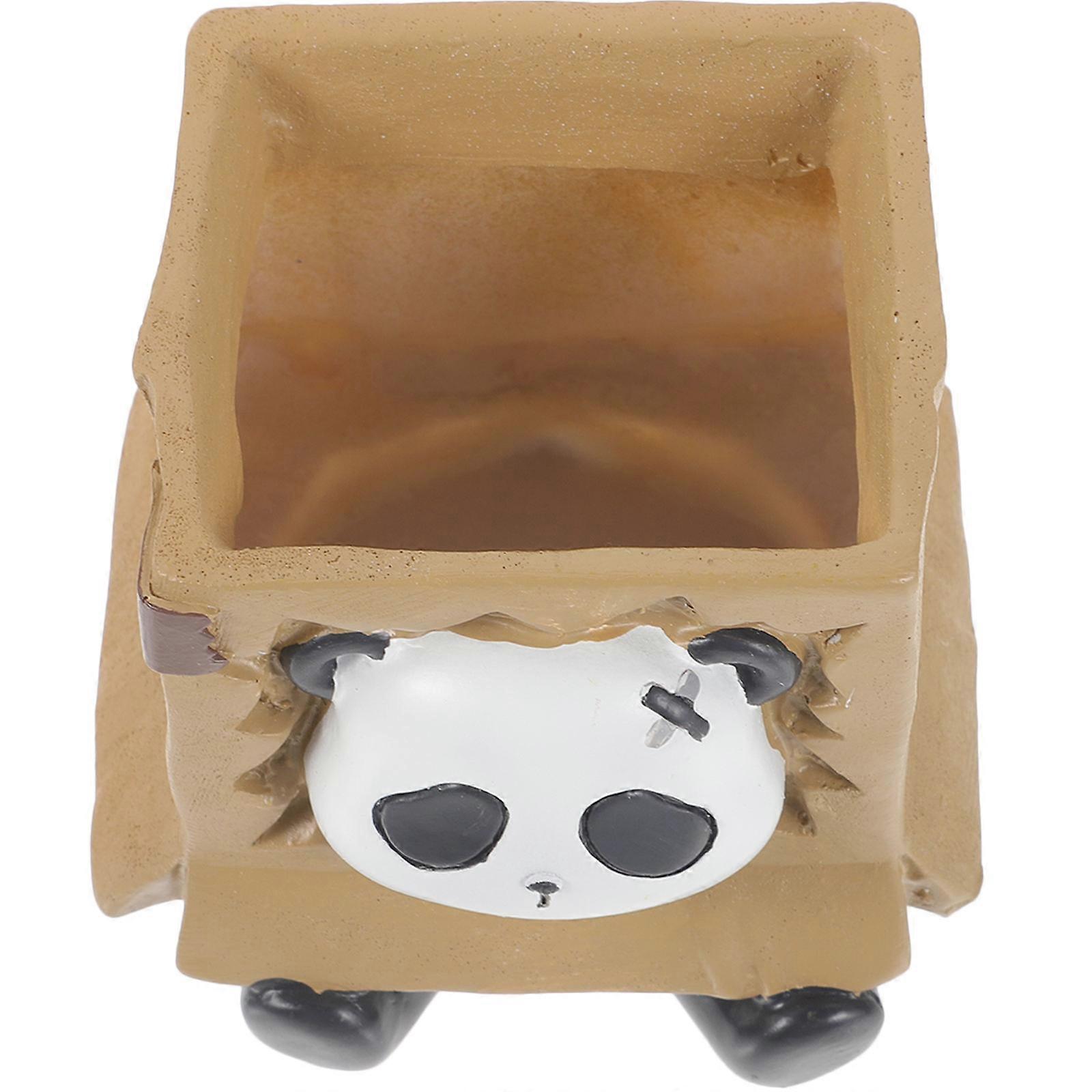 Cute Pen Holder and Succulent Planter – Multi Functional Desk Accessory for Boys, Sturdy and Lightweight for Pens and Small Flowerpots Organization