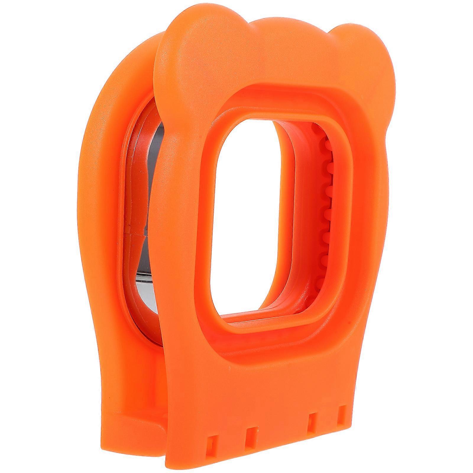 Non-Stick Sandwich Maker Mold 1Set Orange Suitable For Bakery Shop And Restaurant Use
