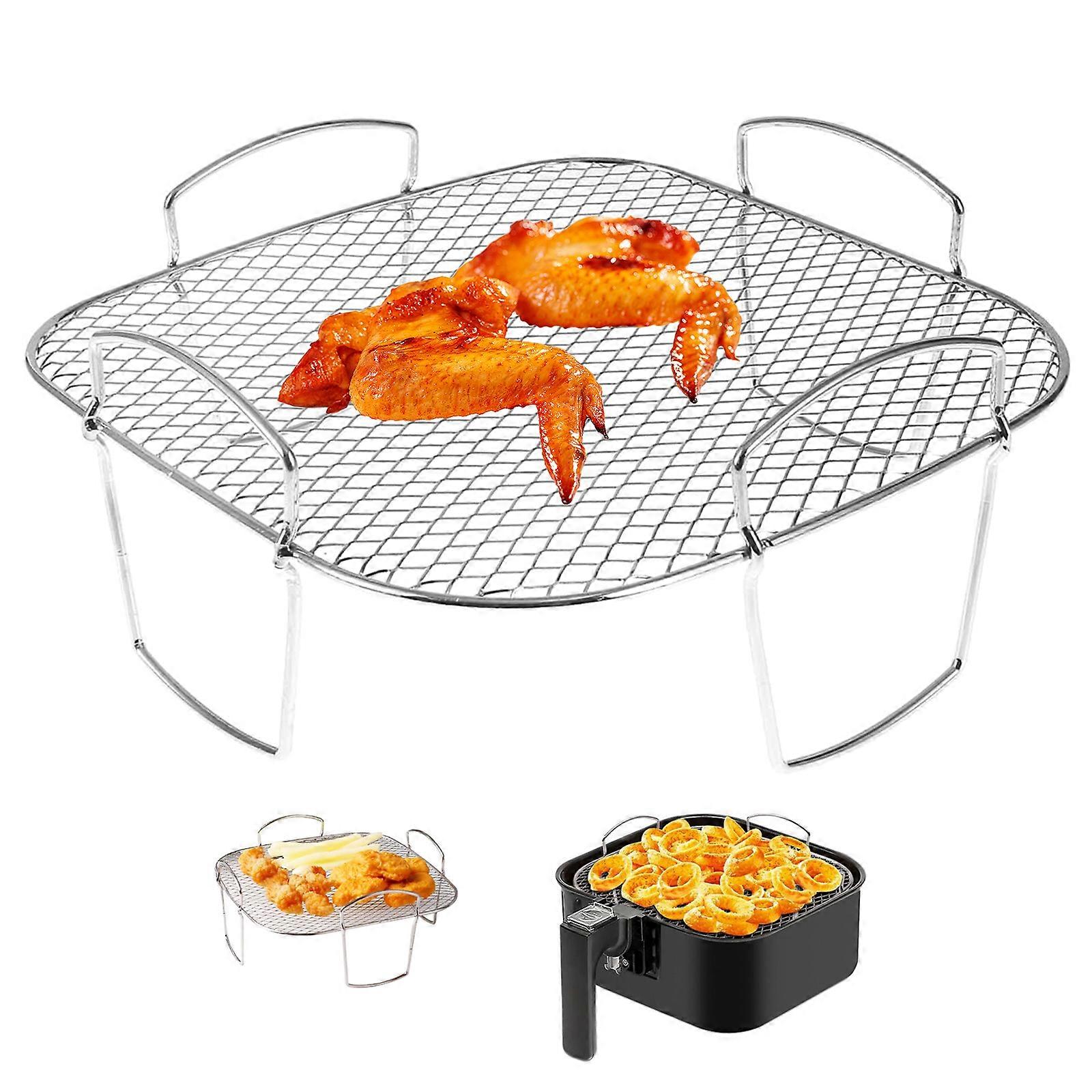 Air Fryer Dehydration Rack Drying Grill 20.5*10cm Single Layer